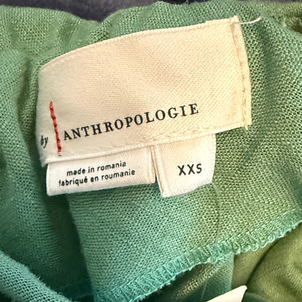 NWT Anthropologie Green Maxi Dress - Picture 4 of 6